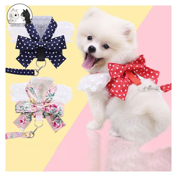 dog collars & leashes pet chest strap korean version japanese sweet bow leash cat clothes supplies small and medium-sized dogs
dog collars & leashes pet chest strap korean version japanese sweet bow leash cat clothes supplies small and medium-sized dogs