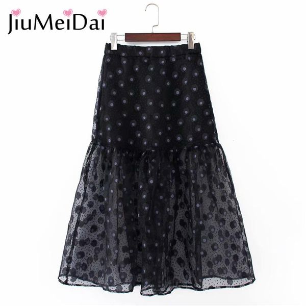 skirts jiumeidai women long skirt female black mesh party printed vintage elegant high waist sell girl stret wear clothing
skirts jiumeidai women long skirt female black mesh party printed vintage elegant high waist sell girl stret wear clothing
