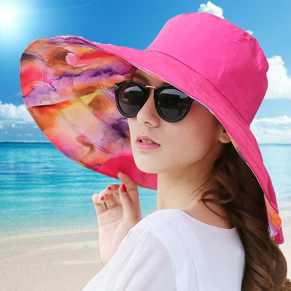 wide brim hats simple foldable double side sun hat beach women summer uv protect travel cap tie dye pattern print breathable, Blue;gray
wide brim hats simple foldable double side sun hat beach women summer uv protect travel cap tie dye pattern print breathable, Blue;gray