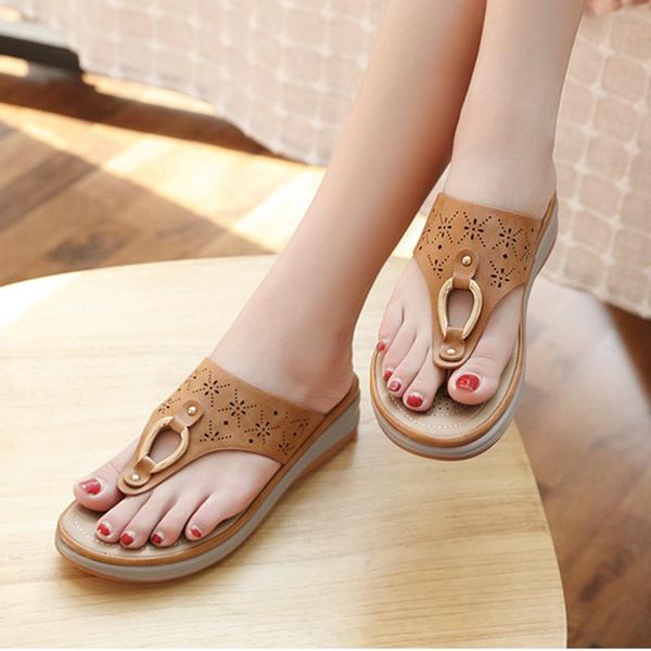 fashion metal solid color flip flops women slippers 2021 casual sandals wedge plus size 42 soft female slip ons ladies shoes, Black
fashion metal solid color flip flops women slippers 2021 casual sandals wedge plus size 42 soft female slip ons ladies shoes, Black