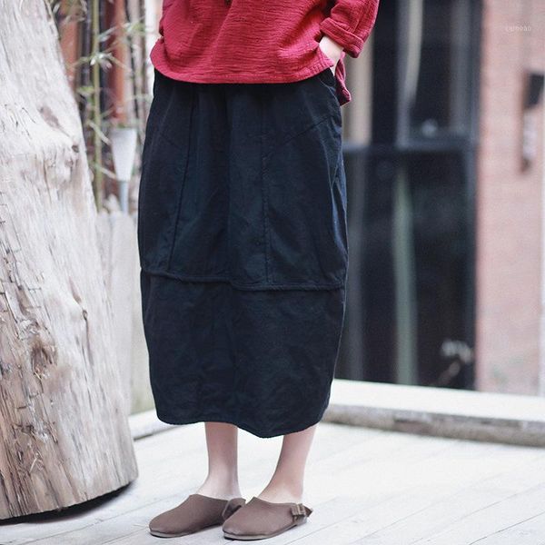 skirts 2021 spring retro literary wild mosaic skirt women's flower cotton and linen clothing, Black
skirts 2021 spring retro literary wild mosaic skirt women's flower cotton and linen clothing, Black