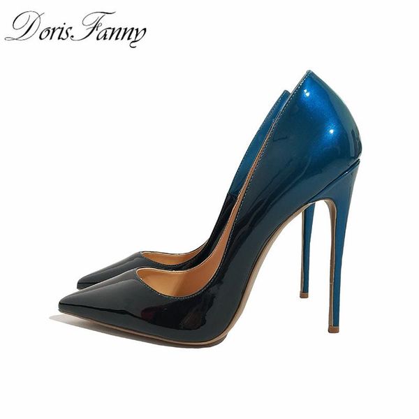 dorisfanny wedding shoes 2021 gradient pumps women pointed high heels 12//8cm heel height dress, Black
dorisfanny wedding shoes 2021 gradient pumps women pointed high heels 12//8cm heel height dress, Black