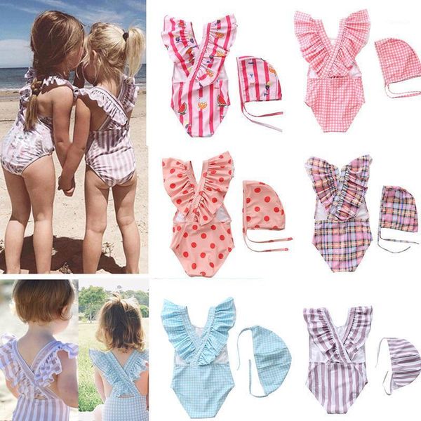 baby girls swimsuit ruffles plaid ins fashion cross back swimwear clothing toddler beach lovely dots kids clothes one-pieces, Black
baby girls swimsuit ruffles plaid ins fashion cross back swimwear clothing toddler beach lovely dots kids clothes one-pieces, Black