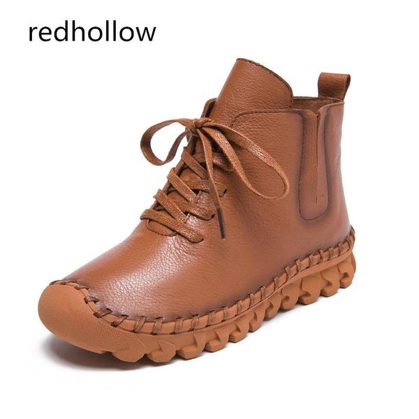 boots women winter casual genuine leather soft short plush warm shoes ladies solid botas platform ankle lace up, Black
boots women winter casual genuine leather soft short plush warm shoes ladies solid botas platform ankle lace up, Black