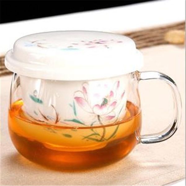 cups & saucers creative glass cup with ceramic strainer and lid teacups set hand-painted flower water mug office drinkware teaware accessori
cups & saucers creative glass cup with ceramic strainer and lid teacups set hand-painted flower water mug office drinkware teaware accessori