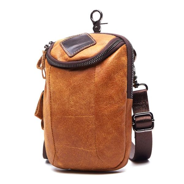 backpack genuine leather small messenger bag for men durable zipper waist bags 6.5 inch phone packs belt fanny pack convenient purse
backpack genuine leather small messenger bag for men durable zipper waist bags 6.5 inch phone packs belt fanny pack convenient purse