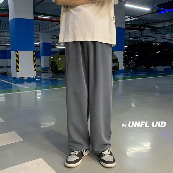 men's pants summer thin casual fashion solid color suit mens dress korean loose ice silk men trousers m-2xl, Black
men's pants summer thin casual fashion solid color suit mens dress korean loose ice silk men trousers m-2xl, Black