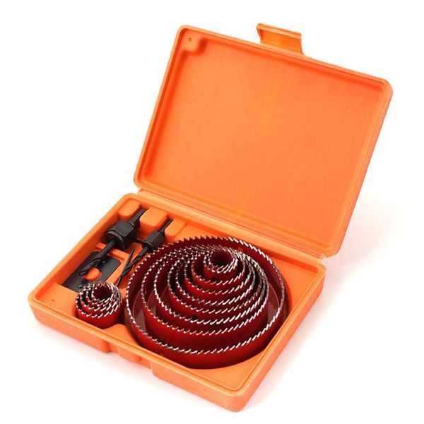 power tool sets professional diy wood hole saw set drill bits metal drilling core cutter for pvc/wood/gypsum board 19mm -127mm
power tool sets professional diy wood hole saw set drill bits metal drilling core cutter for pvc/wood/gypsum board 19mm -127mm