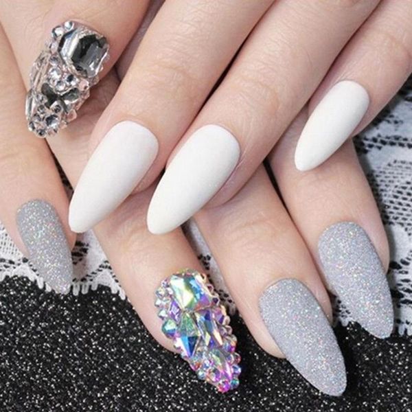 nail art decorations 50pcs/bag rhinestone 3d geometric shaped glitter manicure accessories, Silver;gold
nail art decorations 50pcs/bag rhinestone 3d geometric shaped glitter manicure accessories, Silver;gold