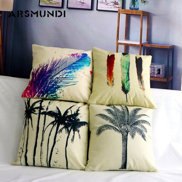 simple cushion covers hawaiian coconut trees throw feather painting cotton linen pillow decorative house and home cushion/decorative
simple cushion covers hawaiian coconut trees throw feather painting cotton linen pillow decorative house and home cushion/decorative