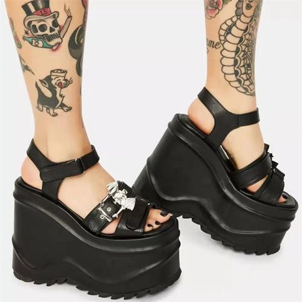 sandals fish mouth waterproof platform thick-soled street wedge high heels women 2021 summer, Black
sandals fish mouth waterproof platform thick-soled street wedge high heels women 2021 summer, Black