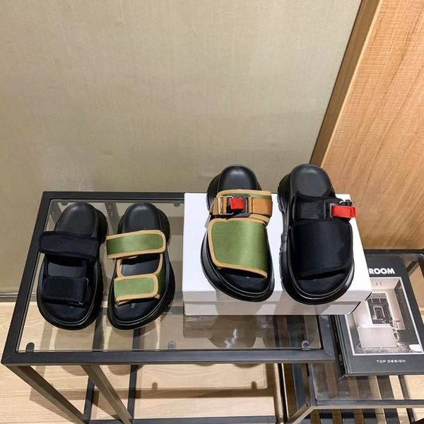 thick bottom slides sports style buckle decor summer beach slippers luxury brand designer casual shoes women fashion, Black
thick bottom slides sports style buckle decor summer beach slippers luxury brand designer casual shoes women fashion, Black