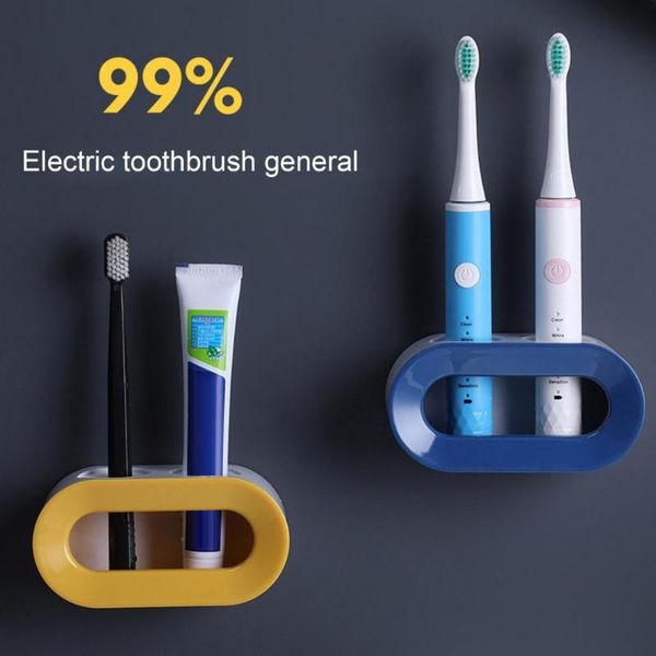 hooks & rails toothbrush rack double slot universal abs ventilation water draining electric toothpaste stand for bathroom
hooks & rails toothbrush rack double slot universal abs ventilation water draining electric toothpaste stand for bathroom