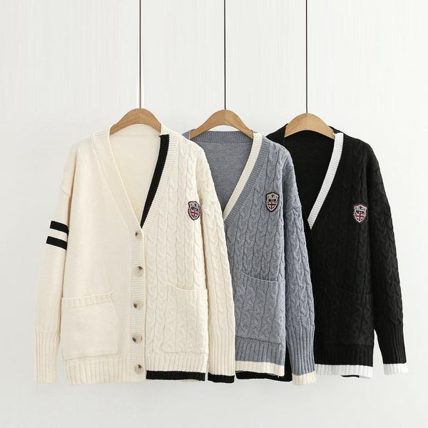 women's knits & tees 2021autumn winter women knitted cardigan spring autumn long sleeve kardigan fashion outwear sweater casual loose c, White
women's knits & tees 2021autumn winter women knitted cardigan spring autumn long sleeve kardigan fashion outwear sweater casual loose c, White