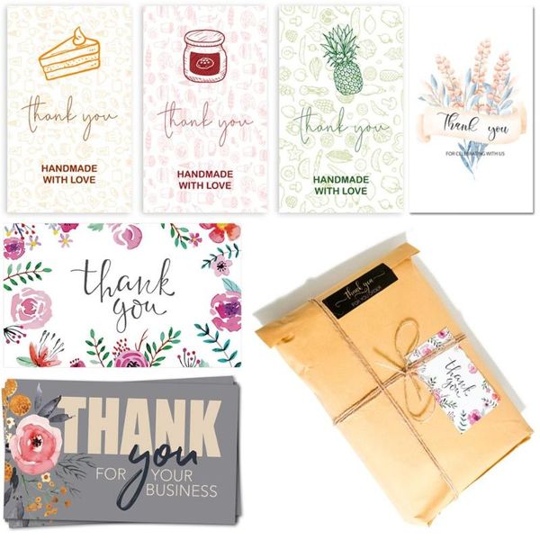 greeting cards 30pcs thank you for your order flower pattern handmade with love labels package inserts business online retails gift
greeting cards 30pcs thank you for your order flower pattern handmade with love labels package inserts business online retails gift