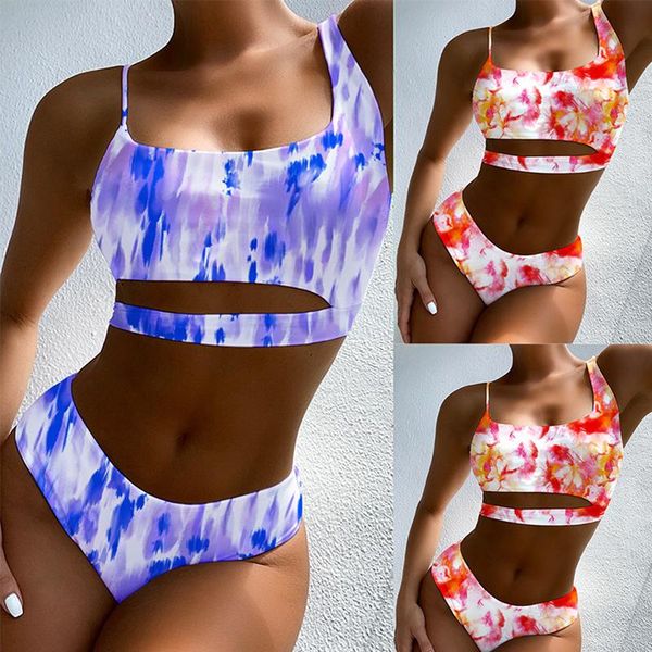 tie dye printed bikini 2021 cut out women's swimsuit female push up bandeau swimwear high waist set bathing suit 2pc one-piece suits
tie dye printed bikini 2021 cut out women's swimsuit female push up bandeau swimwear high waist set bathing suit 2pc one-piece suits