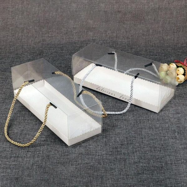gift wrap 10pcs transparent cake swiss roll boxes pet packaging dessert container holder conta
gift wrap 10pcs transparent cake swiss roll boxes pet packaging dessert container holder conta