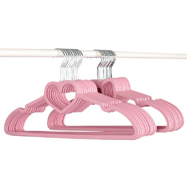 10/20pcs clothes hanger durable abs heart pattern coat hangers for children clothing hanging racks closet organizer &
10/20pcs clothes hanger durable abs heart pattern coat hangers for children clothing hanging racks closet organizer &