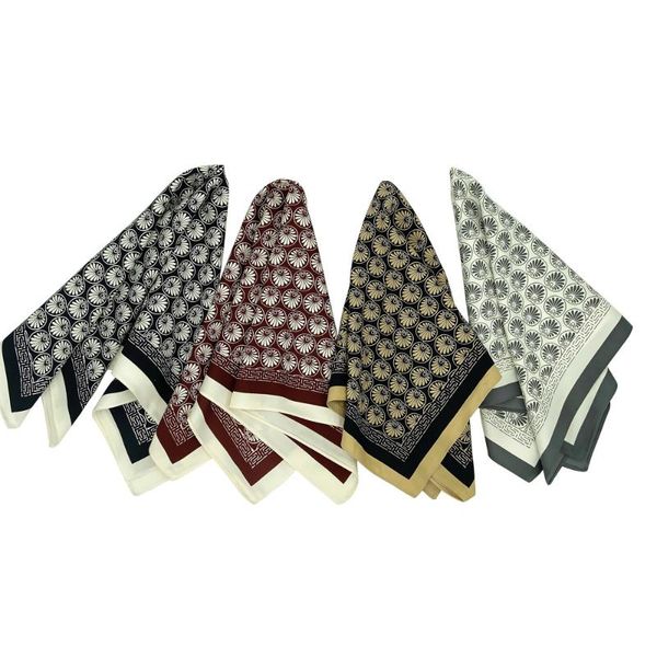 scarves women silk neck hair scarf designer chrysanthemum print lady square foulard headband accessories hand neckerchief, Blue;gray
scarves women silk neck hair scarf designer chrysanthemum print lady square foulard headband accessories hand neckerchief, Blue;gray