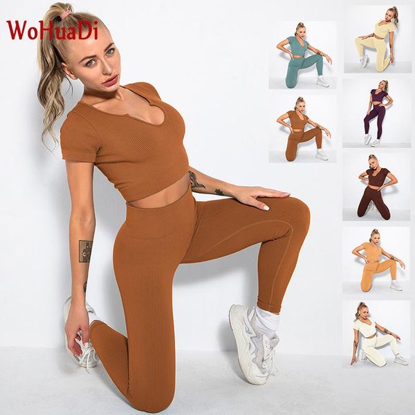 yoga outfit wohuadi women seamless set short sleeve crop high waist leggings active wear gym suit workout clothes for sportswear
yoga outfit wohuadi women seamless set short sleeve crop high waist leggings active wear gym suit workout clothes for sportswear