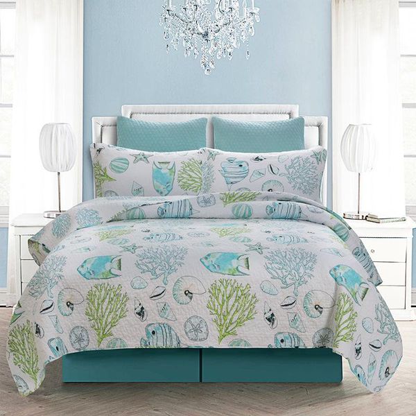 comforters & sets chausub bedspreads quilt set 3pcs marine print cotton quilts quilted bedding pillowcase king queen size coverlet
comforters & sets chausub bedspreads quilt set 3pcs marine print cotton quilts quilted bedding pillowcase king queen size coverlet