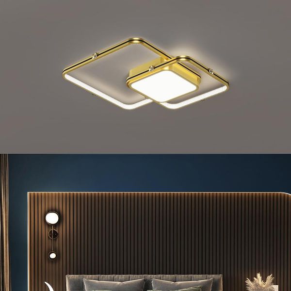 ceiling lights square lamp modern led for living room bedroom study corridor gold or black color lighting light
ceiling lights square lamp modern led for living room bedroom study corridor gold or black color lighting light