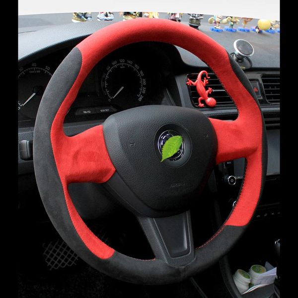 auto alcantara steering wheel cover for skoda superb new octavia kodiaq suede cortex hand stitch grip auto parts car accessories
auto alcantara steering wheel cover for skoda superb new octavia kodiaq suede cortex hand stitch grip auto parts car accessories