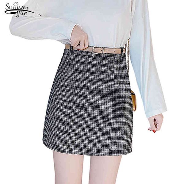fashion plaid mini skirts women with sashes high waist casual vintage winter warm skirt female jupe femme 7797 50 210508, Black
fashion plaid mini skirts women with sashes high waist casual vintage winter warm skirt female jupe femme 7797 50 210508, Black