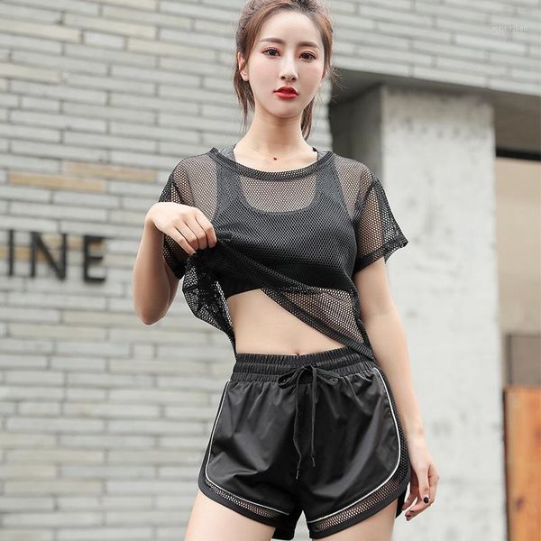 yoga outfit 3 pcs shorts sets women gym set sports underwear female fitness plus size clothing loose casual suit
yoga outfit 3 pcs shorts sets women gym set sports underwear female fitness plus size clothing loose casual suit