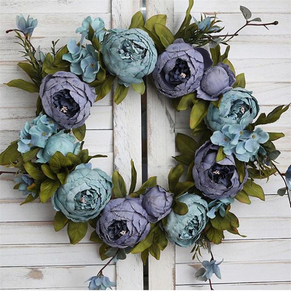 pink flower wreathes holiday festival wedding decor floral artificial rattan wreath door hanging wall window decoration decorative flowers &
pink flower wreathes holiday festival wedding decor floral artificial rattan wreath door hanging wall window decoration decorative flowers &