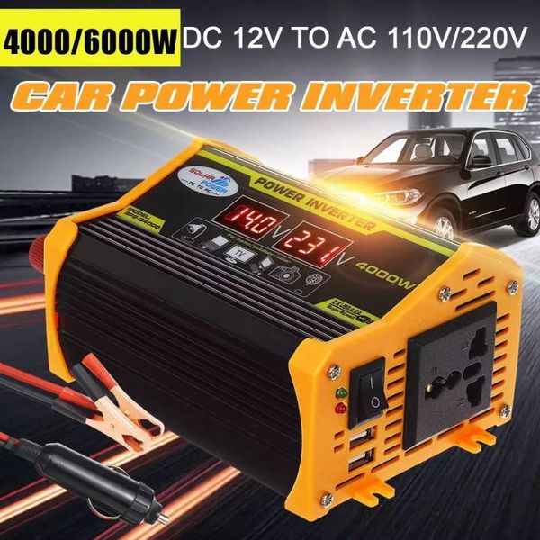 smart power plugs peaks 4000w 12v to 110v/220v led display car inverter converter adapter dual usb voltage transformer modified sine wave
smart power plugs peaks 4000w 12v to 110v/220v led display car inverter converter adapter dual usb voltage transformer modified sine wave