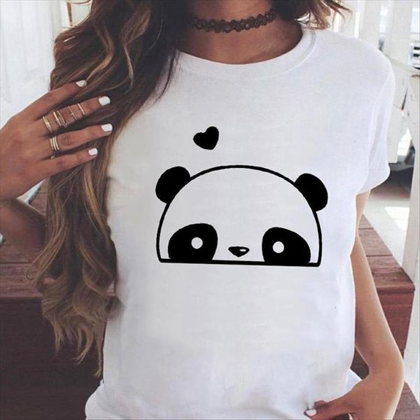 graphic panda funny cute animal women t shirt short sleeve 90s summer casual fashion print female clothes tees, White
graphic panda funny cute animal women t shirt short sleeve 90s summer casual fashion print female clothes tees, White