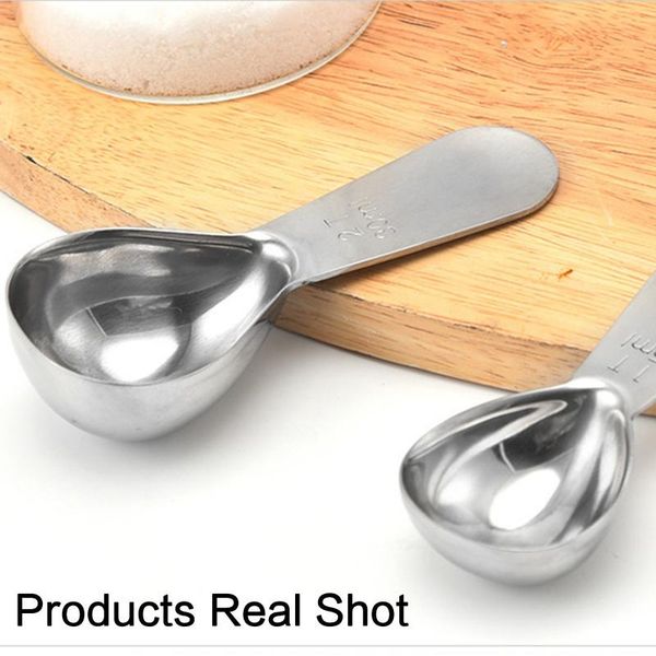 spoons 15ml coffee measuring spoon 304 stainless steel tamping scoop with scale machine accessories kitchen tool
spoons 15ml coffee measuring spoon 304 stainless steel tamping scoop with scale machine accessories kitchen tool