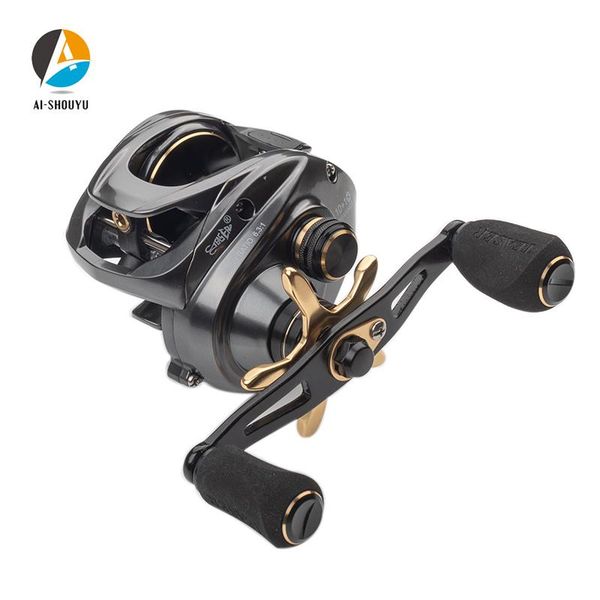ai-shouyu professional baitcasting reel southpaw max drag 12.5kg 10+1bb 6.3:1 bait casting fishing for big fish reels
ai-shouyu professional baitcasting reel southpaw max drag 12.5kg 10+1bb 6.3:1 bait casting fishing for big fish reels