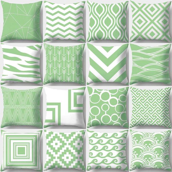 green geometric pattern decorative cushions pillowcase polyester cushion cover throw pillow sofa decoration pillowcover 40934 cushion/decora
green geometric pattern decorative cushions pillowcase polyester cushion cover throw pillow sofa decoration pillowcover 40934 cushion/decora