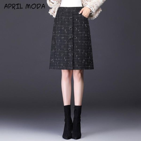fashion elegant temperament slim fit elastic high waist midi jupe femme hip plaid splice water velvet woman skits skirts, Black
fashion elegant temperament slim fit elastic high waist midi jupe femme hip plaid splice water velvet woman skits skirts, Black