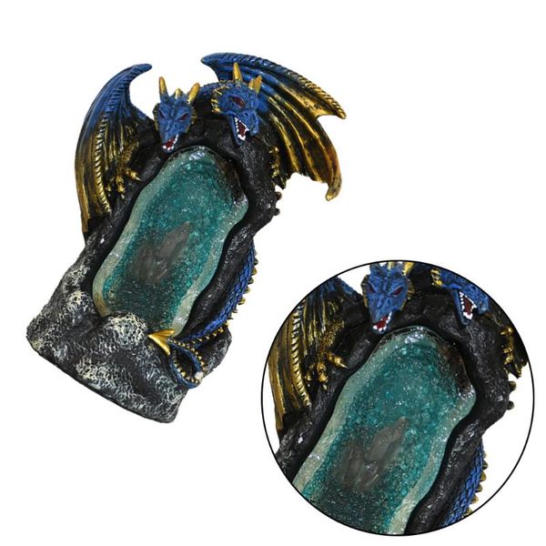 fragrance lamps resin double head dragon incense burner creative home craft twin censer adornment
fragrance lamps resin double head dragon incense burner creative home craft twin censer adornment