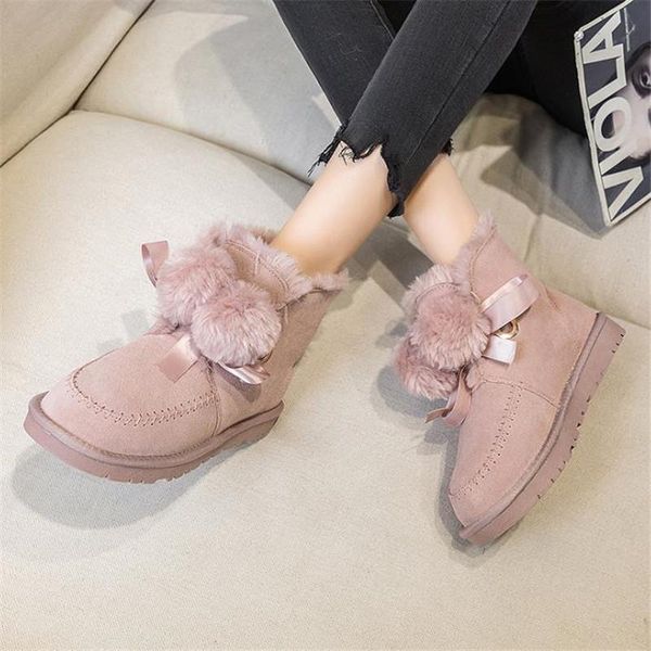 boots snow women's 2021 plush and thickened fashion three color cow leather wool two wear cotton shoes, Black
boots snow women's 2021 plush and thickened fashion three color cow leather wool two wear cotton shoes, Black