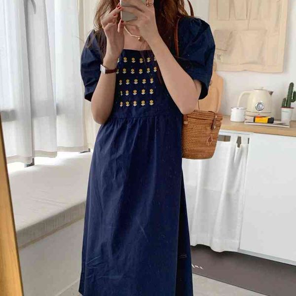 casual dresses korean chic retro square neck flower party stylish embroidery femme prom lace up short sleeve vestidos hxvt, Black;gray
casual dresses korean chic retro square neck flower party stylish embroidery femme prom lace up short sleeve vestidos hxvt, Black;gray