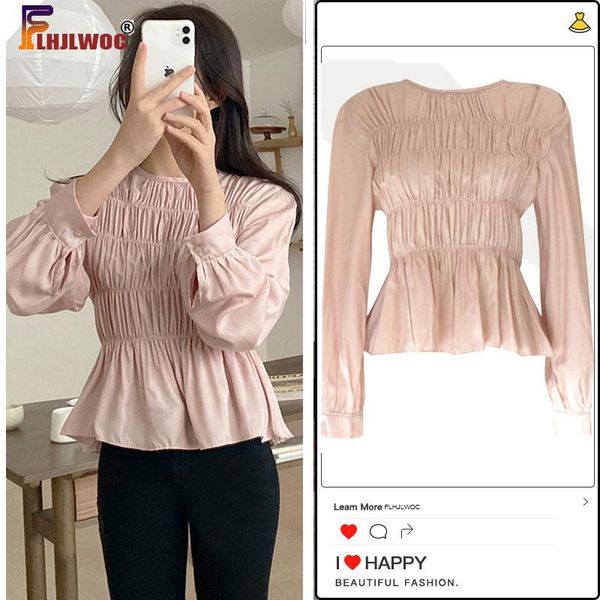 pink black slim tight 2021 fall autumn basic shirts blouses long sleeve cute sweet women peplum korea chic fashion women's &, White
pink black slim tight 2021 fall autumn basic shirts blouses long sleeve cute sweet women peplum korea chic fashion women's &, White