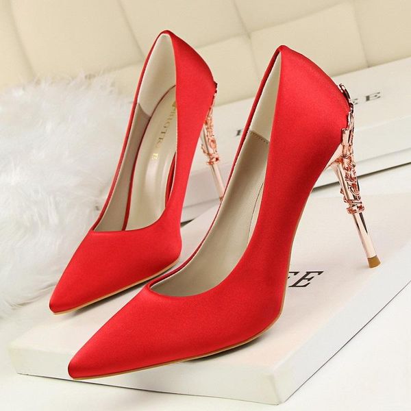 dress shoes 2021 metal thin heels autumn slip-on shallow pointed toe leather for women wedding formal ladies, Black
dress shoes 2021 metal thin heels autumn slip-on shallow pointed toe leather for women wedding formal ladies, Black