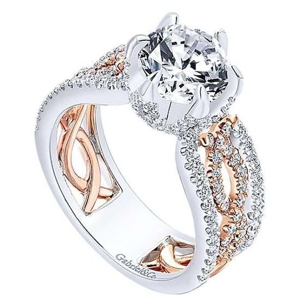 wedding rings creative two-tone flower full crystal zircon rose grid ring for women engagement party jewelry size 5-11, Slivery;golden
wedding rings creative two-tone flower full crystal zircon rose grid ring for women engagement party jewelry size 5-11, Slivery;golden