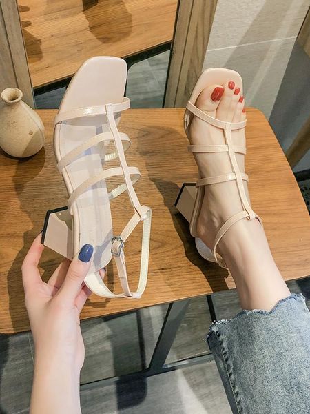 dress shoes sandals women 2021 versatile summer women's with thick heels and fairy style roman high tide, Black
dress shoes sandals women 2021 versatile summer women's with thick heels and fairy style roman high tide, Black