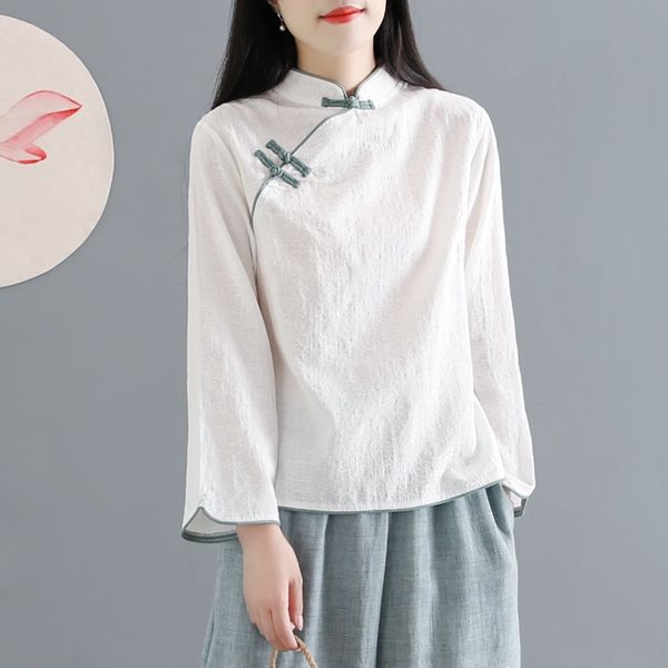 traditional chinese clothing cotton linen shirt blouse vintage lady solid oriental hanfu chinese style clothing women 11101, Red
traditional chinese clothing cotton linen shirt blouse vintage lady solid oriental hanfu chinese style clothing women 11101, Red