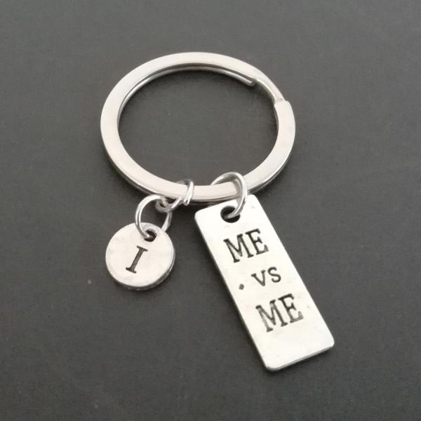 keychains motivation me keyring initials keychain for boyfriend girlfriend mom dad gym keyfob fitness crossfit jewelry, Silver
keychains motivation me keyring initials keychain for boyfriend girlfriend mom dad gym keyfob fitness crossfit jewelry, Silver