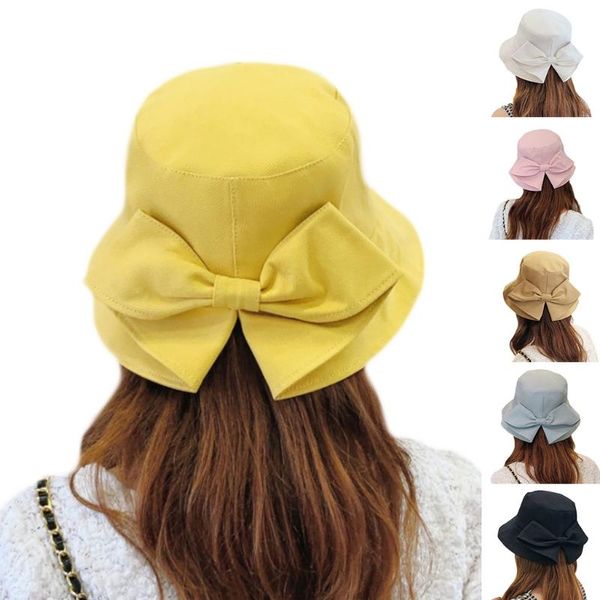wide brim hats solid color basin hat back slit bow outdoor trend fisherman wild daily, Blue;gray
wide brim hats solid color basin hat back slit bow outdoor trend fisherman wild daily, Blue;gray