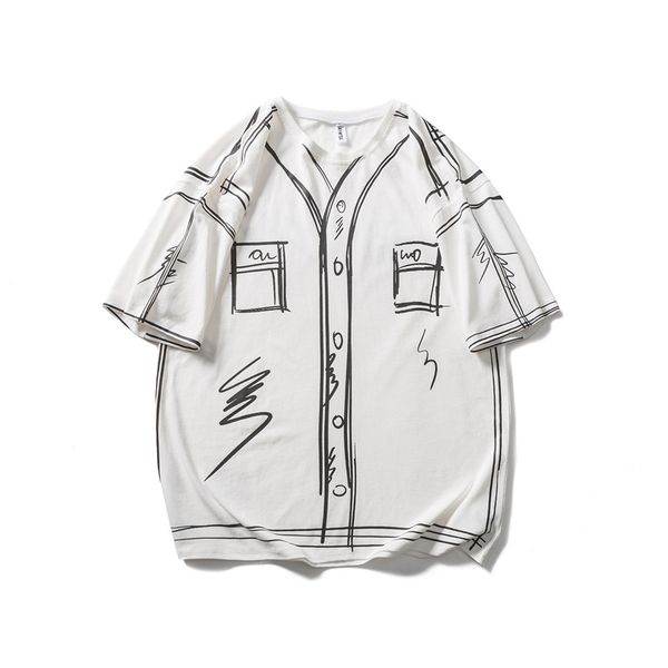 south dress up 2021 summer design round neck pullover t-shirt youth creative printing short sleeve shirt for men, White;black
south dress up 2021 summer design round neck pullover t-shirt youth creative printing short sleeve shirt for men, White;black
