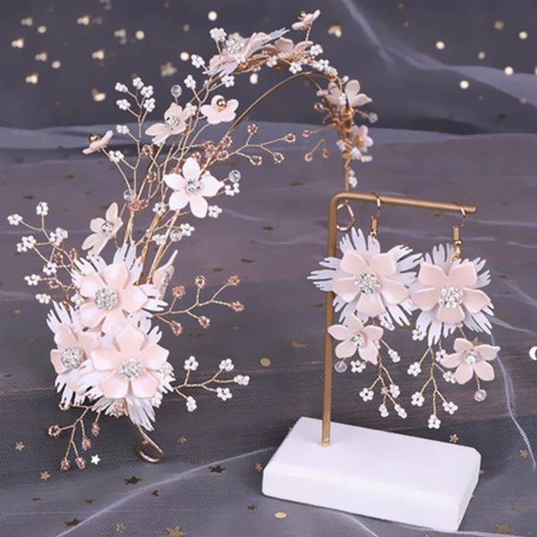 hair clips & barrettes 2021 bridal wedding headwear set exquisite bright crystal beads hairband long tassels flower earrings women tiaras ma, Golden;silver
hair clips & barrettes 2021 bridal wedding headwear set exquisite bright crystal beads hairband long tassels flower earrings women tiaras ma, Golden;silver