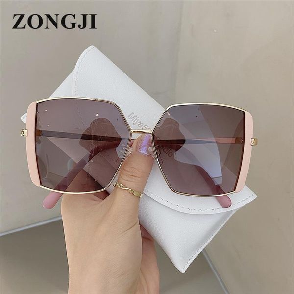 sunglasses zongji big frame ladies fashion brand design glasses retro black metal street pography sun uv400, White;black
sunglasses zongji big frame ladies fashion brand design glasses retro black metal street pography sun uv400, White;black