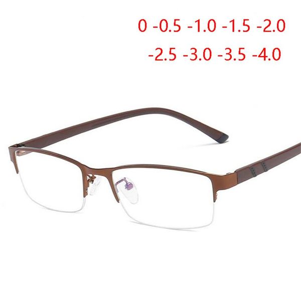 fashion sunglasses frames business men square myopia eyeglasses with degree metal 1.56 aspherical lens prescription optical glasses 0 -0.5 -, Black
fashion sunglasses frames business men square myopia eyeglasses with degree metal 1.56 aspherical lens prescription optical glasses 0 -0.5 -, Black